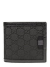 GG Supreme Canvas Nylon Half Wallet Black - GUCCI - BALAAN 3