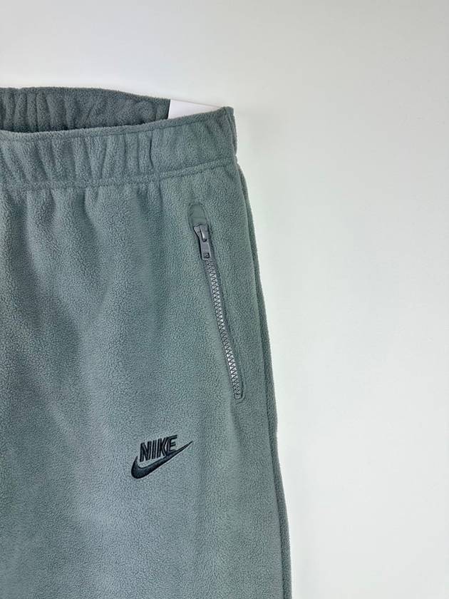 Club Polar Fleece Training Track Pants Grey - NIKE - BALAAN 4