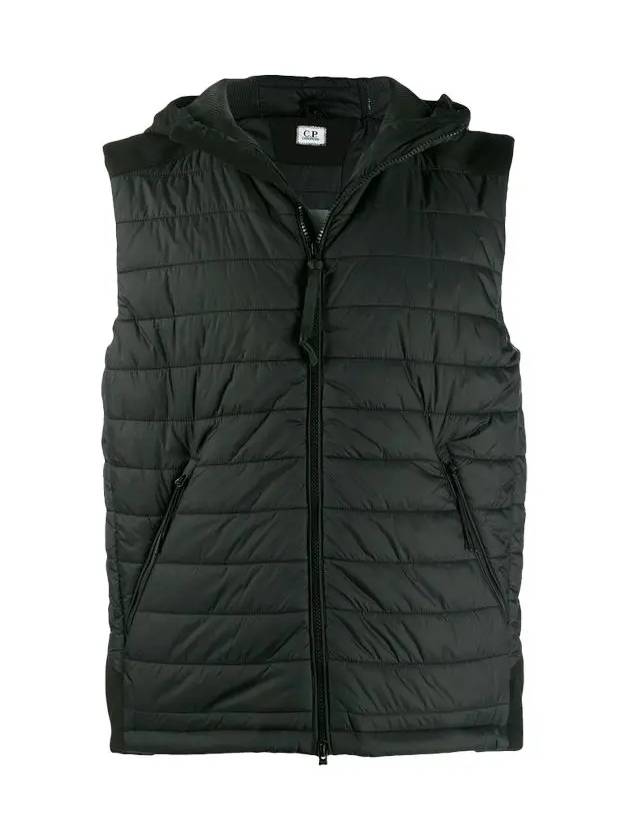 Goggle Hooded Padded Vest Black - CP COMPANY - BALAAN 2