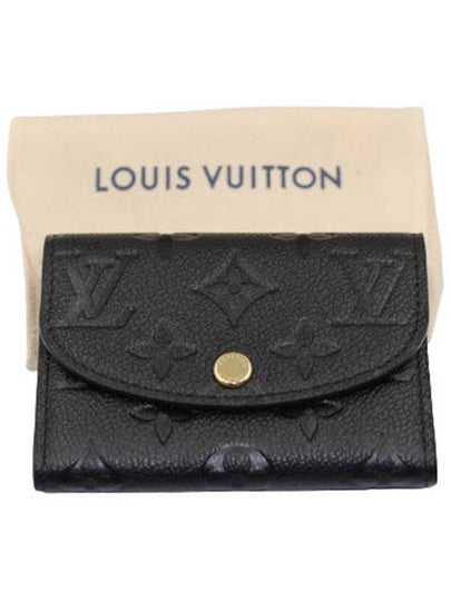 Rosalie Monogram Coin Purse Black - LOUIS VUITTON - BALAAN 2