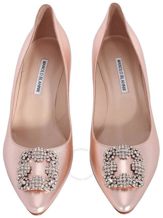 Manolo Blahnik Hangisi Jewel Buckle Pumps, Brand Size 40 ( US Size 10 ) - MANOLO BLAHNIK - BALAAN 3