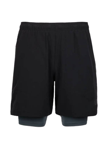 RW Tech 7 Inch 2In1 Sport Short Black - NEW BALANCE - BALAAN 1