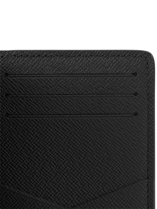 Pocket Organizer Monogram Card Wallet Black - LOUIS VUITTON - BALAAN 5