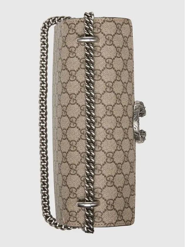 Dionysus GG Supreme Canvas Chain Small Shoulder Beige - GUCCI - BALAAN 3