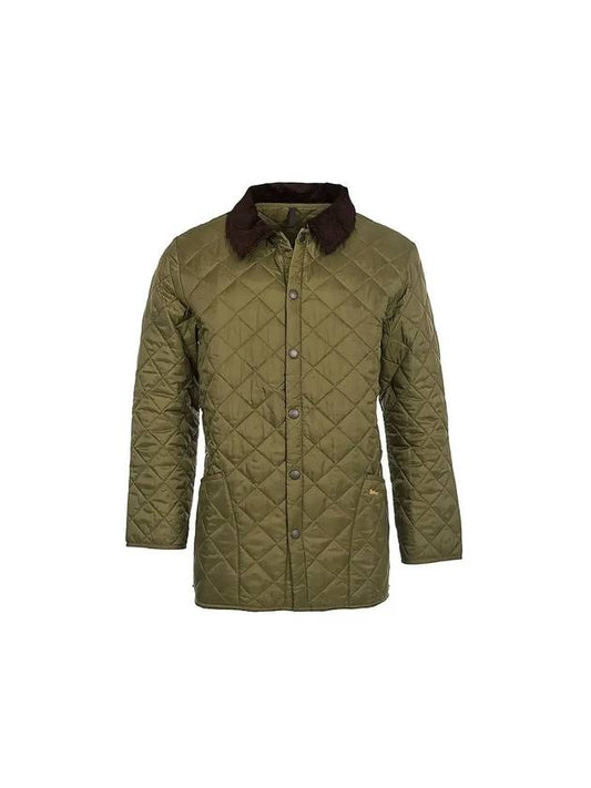 Riddesdale Quilted Jacket Olive - BARBOUR - BALAAN 1