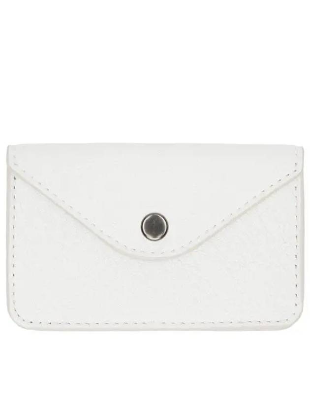 Envelope Goat Leather Coin Wallet White - LEMAIRE - BALAAN 2