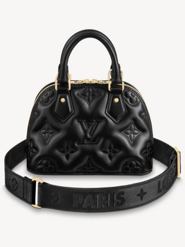 Alma BB Tote Bag Black - LOUIS VUITTON - BALAAN 4