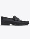 Moccasin Signature Calfskin Loafers Black - SALVATORE FERRAGAMO - BALAAN 2