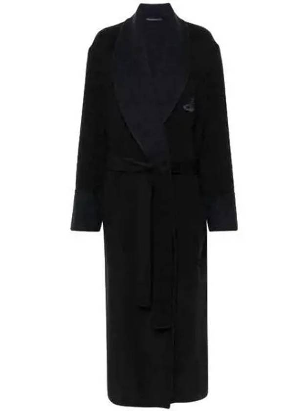 Sphere Embroidery Belt Single Coat Black - VIVIENNE WESTWOOD - BALAAN 2