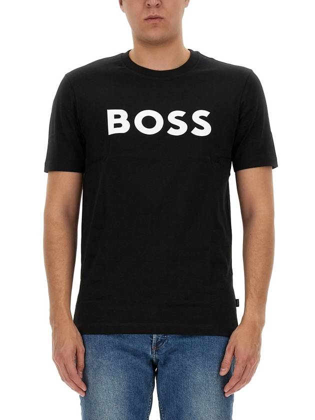 T-SHIRT CON LOGO - HUGO BOSS - BALAAN 9