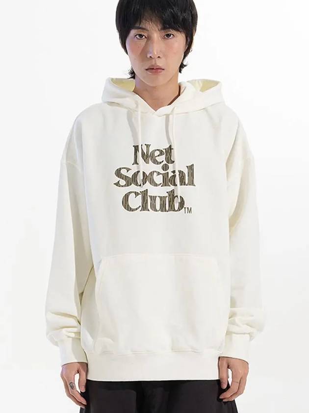 RAIN CAMO HOOD IVORY - NET SOCIAL CLUB - BALAAN 4