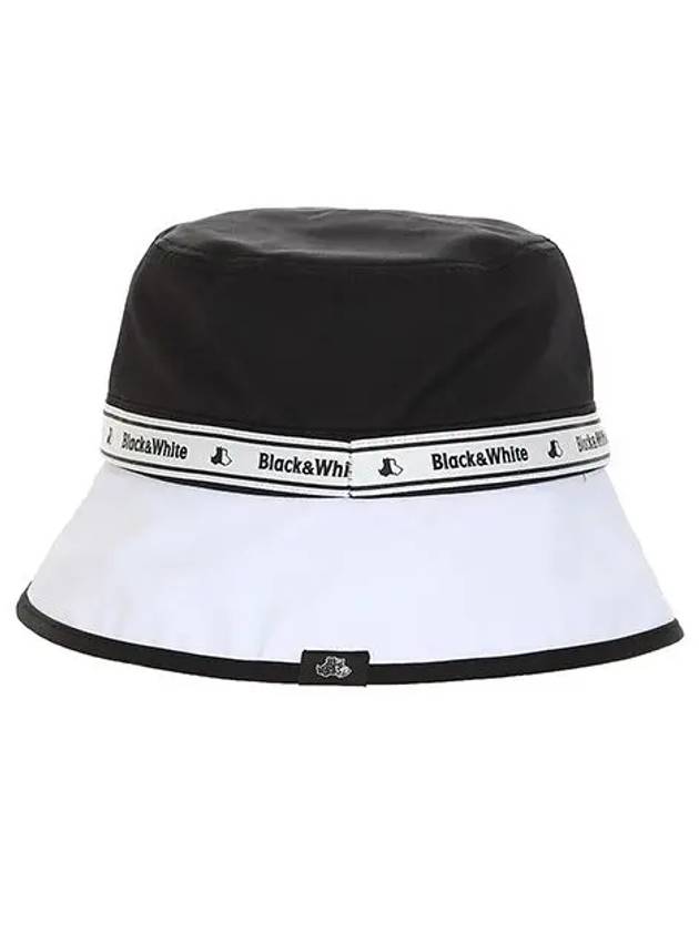 Women's Color Block Bucket Hat 8634LZSP_BLACK - BLACK&WHITE - BALAAN 3