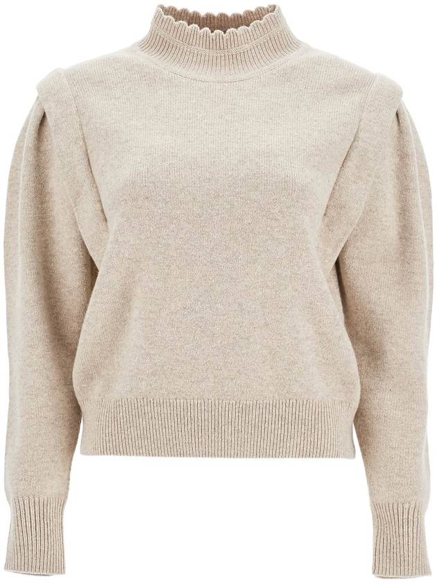 Lucille knit top light gray - ISABEL MARANT ETOILE - BALAAN 2