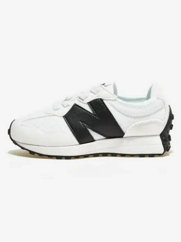 Kids 327 Bungee Low Top Sneakers White - NEW BALANCE - BALAAN 1