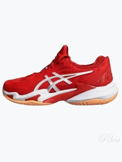 Court FF 3 Novak Low Top Sneaker Red - ASICS - BALAAN 2