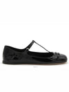 Patent Leather Ballerinas Black - MIU MIU - BALAAN 3