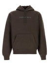 hooded sweatshirt 8099547 C1423 BROWN - BURBERRY - BALAAN 1