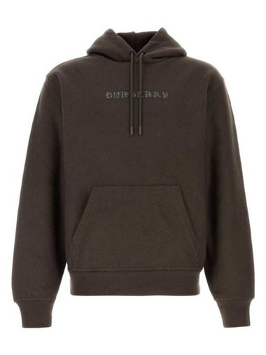 hooded sweatshirt 8099547 C1423 BROWN - BURBERRY - BALAAN 1