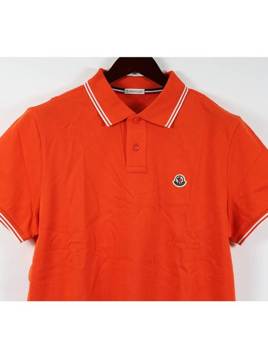 Logo polo short sleeved t shirt L Domestic around 100 - MONCLER - BALAAN 2