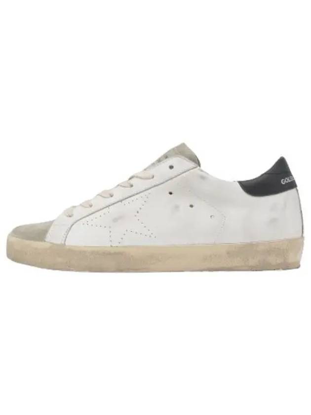 Superstar Black Tab Sneakers White - GOLDEN GOOSE - BALAAN 1