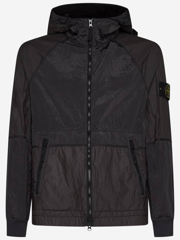 Nylon Metal Windbreake Charcoal - STONE ISLAND - BALAAN 2