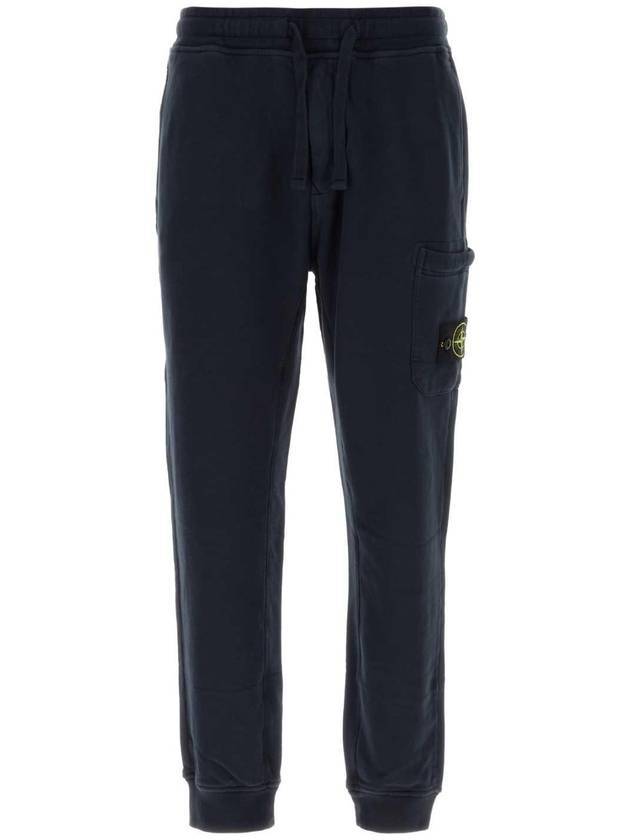 Wappen Patch Cargo Jogger Track Pants Navy - STONE ISLAND - BALAAN 1