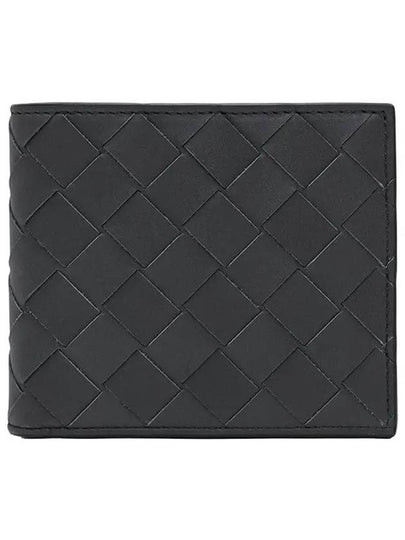 Intrecciato Bifold Half Wallet Ardoise - BOTTEGA VENETA - BALAAN 2