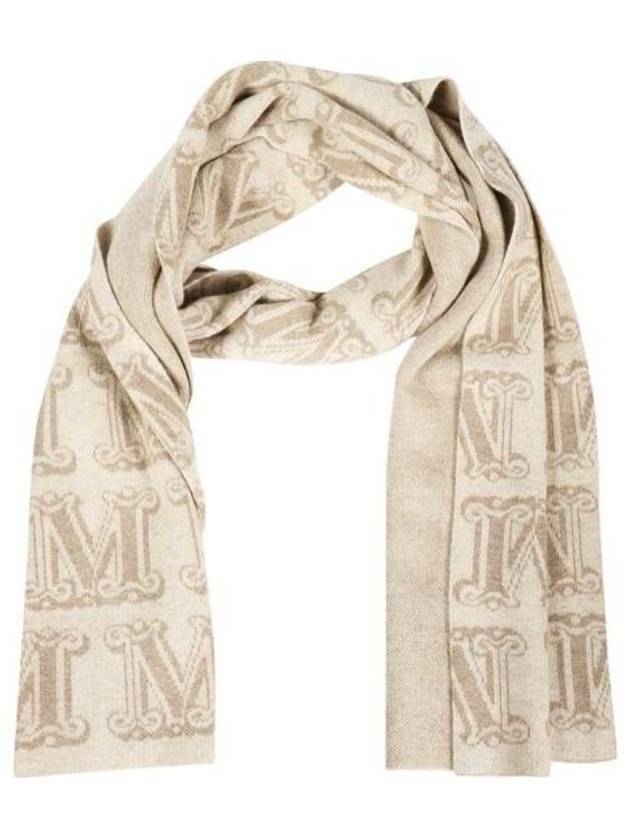 Zattera Cashmere Muffler Camel - MAX MARA - BALAAN 1