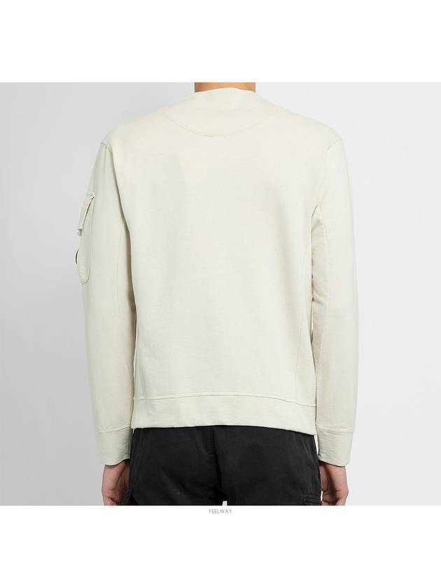 Lens Wappen Sweatshirt Ivory - CP COMPANY - BALAAN 3