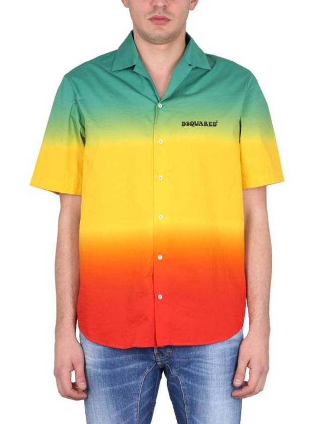 long sleeve shirt S71DM0627 S76687001S MULTICOLOUR - DSQUARED2 - BALAAN 1