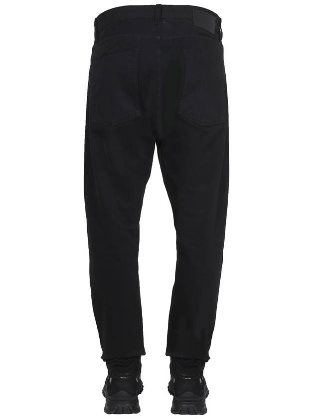 Genius Casual Straight Pants Black - MONCLER - BALAAN 5