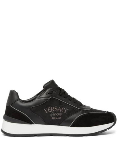 sneakers 1014457 1A00389 1B000 BLACK - VERSACE - BALAAN 1