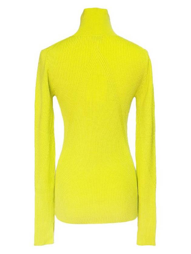 Women's Wool Half Zipup Collar Knit - GANNI - BALAAN 2