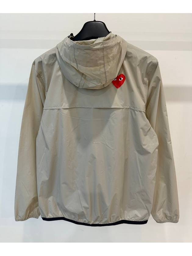 Kawe Anorak Windbreaker Jacket Beige M L XL XXL - COMME DES GARCONS - BALAAN 4