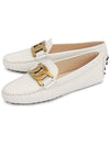 Women's Kate  Gommino Driving Shoes Off White - TOD'S - BALAAN 2