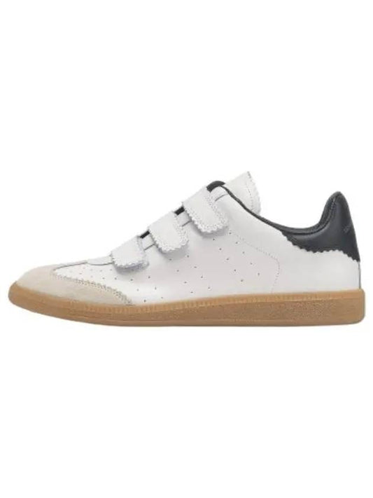 Bessie leather sneakers white - ISABEL MARANT - BALAAN 1