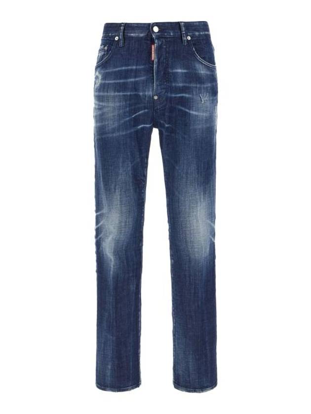 Milky Way Wash Denim Jeans Navy - DSQUARED2 - BALAAN 1