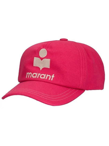 Tyron Logo Ball Cap Pink - ISABEL MARANT - BALAAN 1