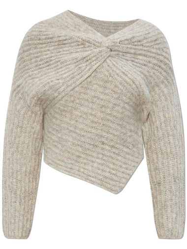 Cult Gaia Lea Sweater, Women's, Grey - CULT GAIA - BALAAN 1