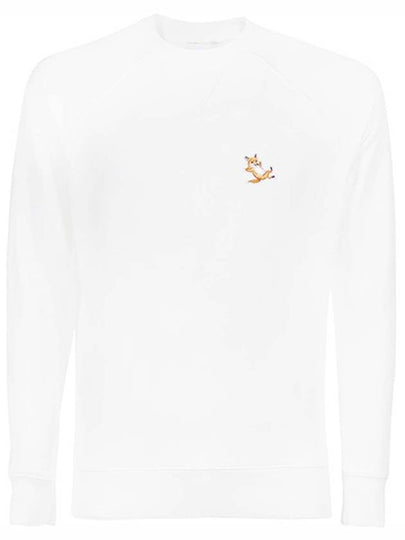 Chillax Fox Patch Classic Sweatshirt Ecru - MAISON KITSUNE - BALAAN 2