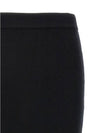 Embroidered ORB Pencil Skirt Black - VIVIENNE WESTWOOD - BALAAN 4