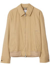 Gabardine Chester Harrington Jacket Flax - BURBERRY - BALAAN 1