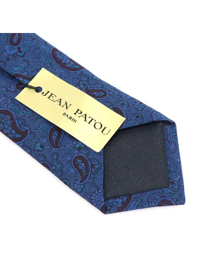 Jangpatou 100 silk blue pattern tie - ETC - BALAAN 6