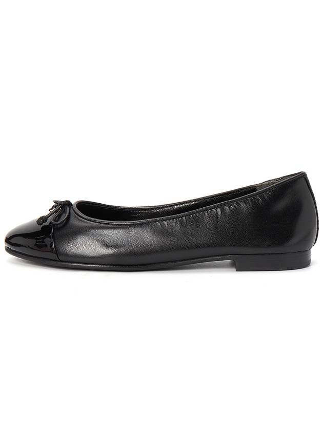 Cap Toe Ballet Flats Black - TORY BURCH - BALAAN 4