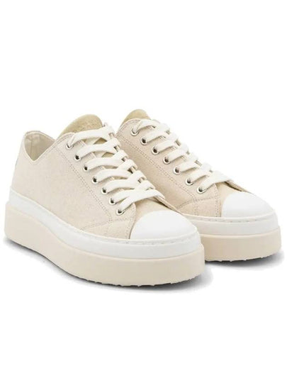 Austen Cotton Low Top Sneakers Beige - ISABEL MARANT - BALAAN 2