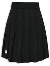 Pleated Banding Skirt Skirt Shorts Black MCSS24SK1BK - MACKY - BALAAN 2