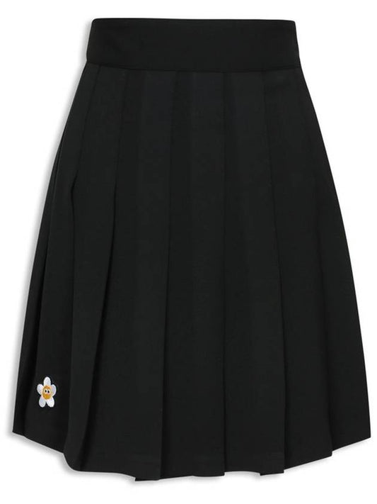 Pleated Banding Skirt Skirt Shorts Black MCSS24SK1BK - MACKY - BALAAN 2