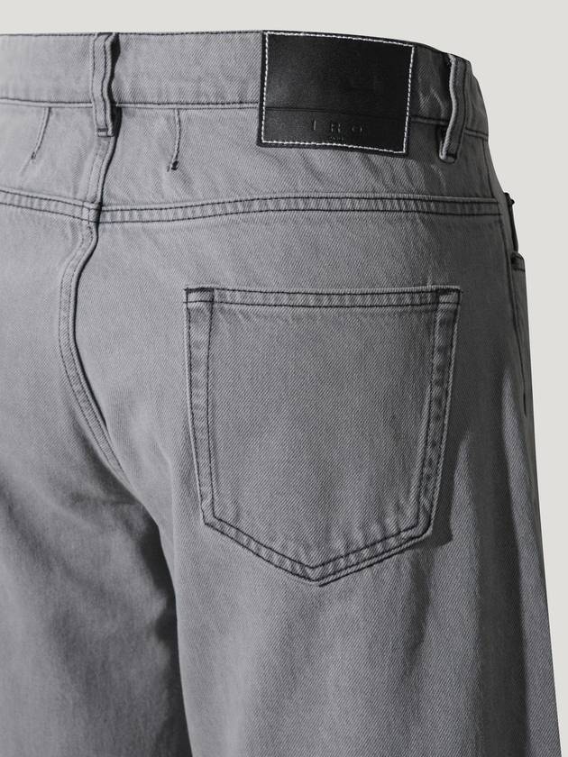 JAD gray denim half pants - IRO - BALAAN 5