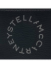 Stella McCartney Logo zipper round half wallet 7P0009 WP0057 1000 - STELLA MCCARTNEY - BALAAN 6