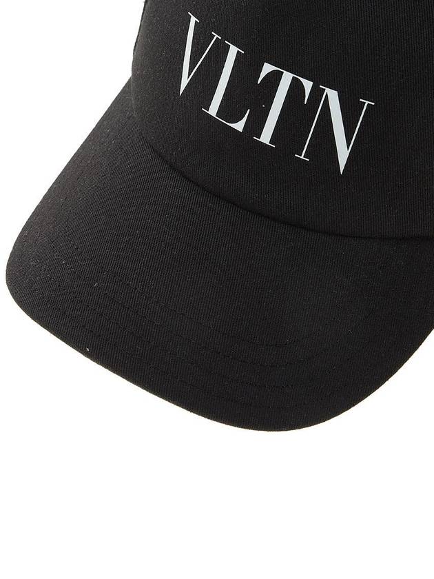 Logo Cap Black - VALENTINO - BALAAN 8